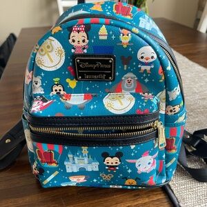 Loungefly Disney Chibi Play in the Park backpack